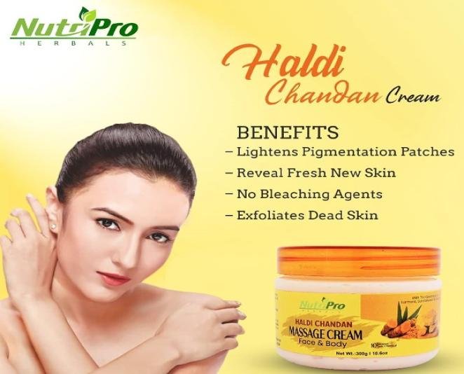 NutriPro Haldi Chandan Face Pack in Pakistan - Image